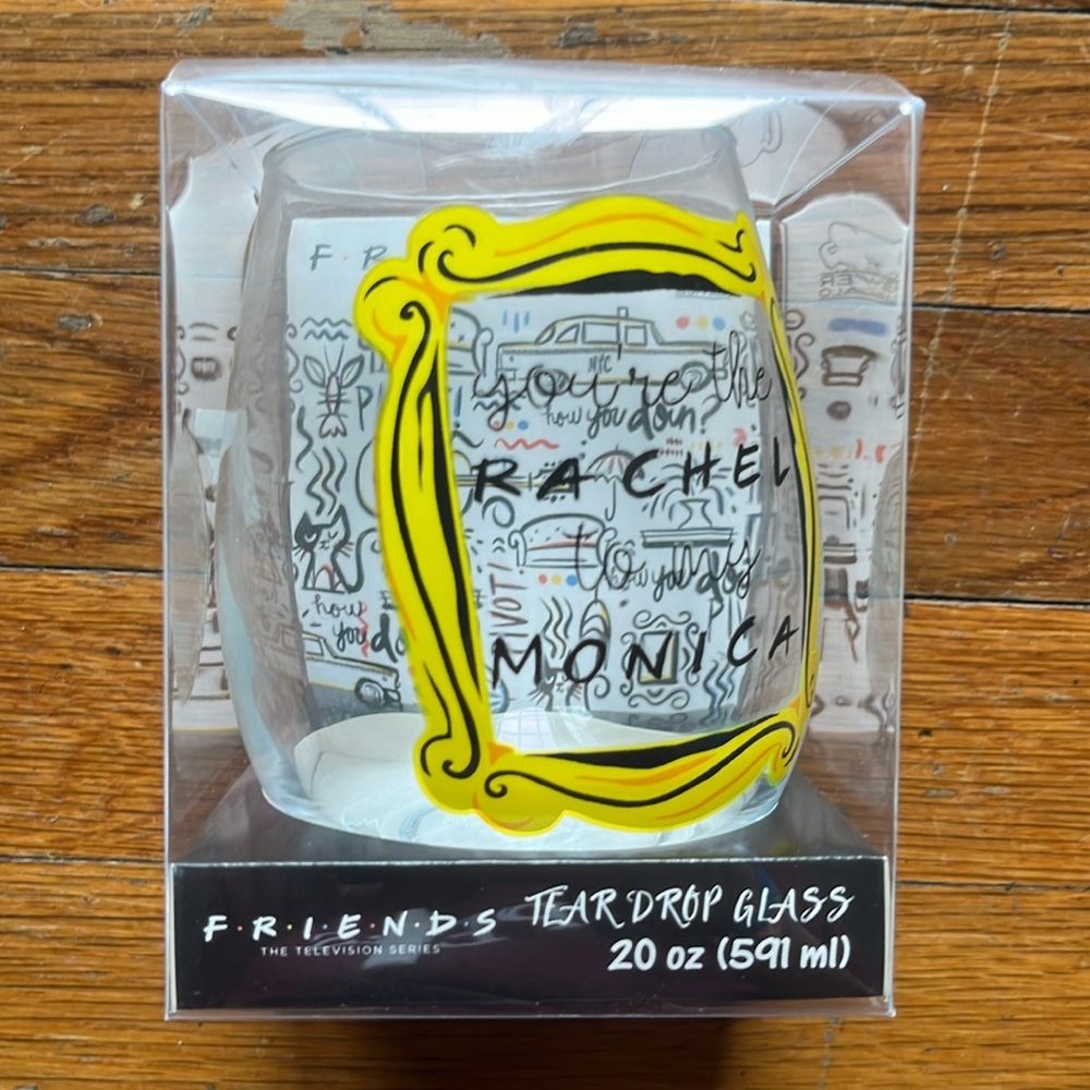 Friends Wine Glass